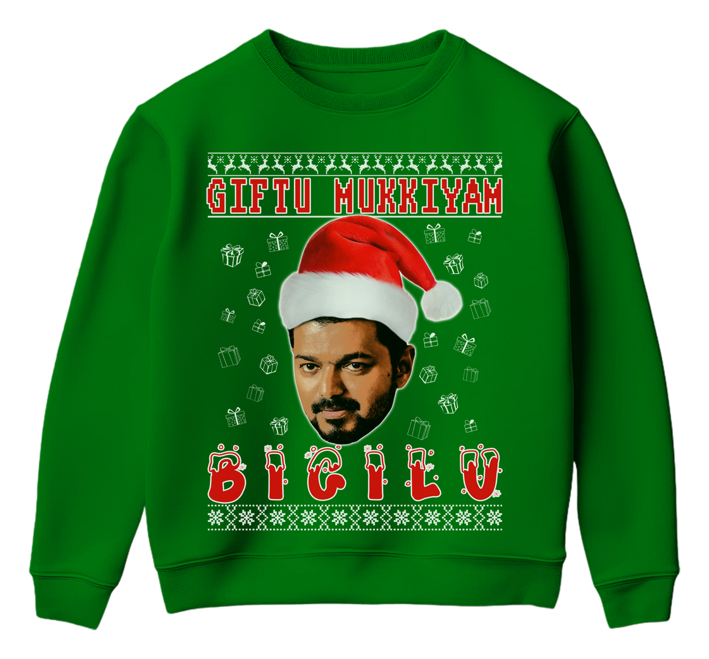 Vijay Christmas Sweater